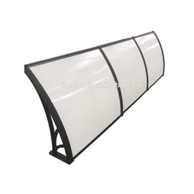 PC Copertină geam din policarbonat în aer liber Trezirea nuanțelor în aer liber Garaj pentru ploaie